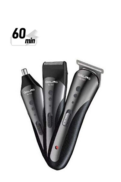 daling DL-1071 Professional Cordless Hair Clipper Kit - 3 in 1