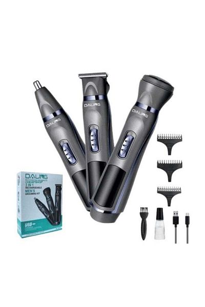 daling 3-in-1 Body Trimmer for Men