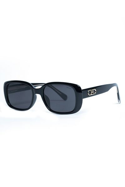 LAOONT Elegant black women's sunglasses brand