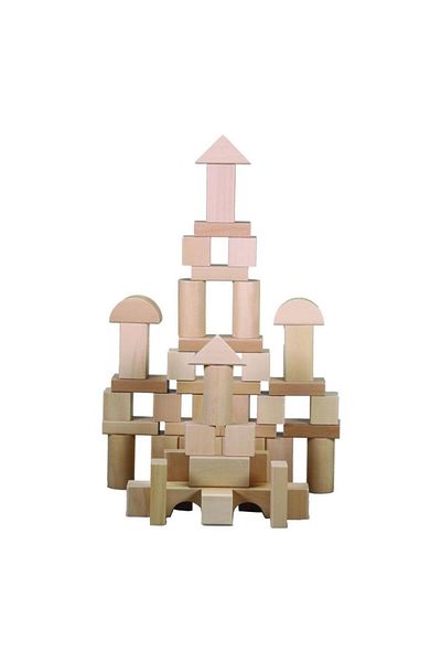 Skygo Cs-8832 Natural Wood Block 50 Pieces