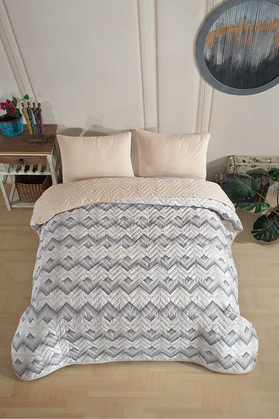 Formeya Pojedynczy wzór pikowany dwustronny kolorowy komplet narzuty pikowanej 160x230 cm (bez prześcieradła)