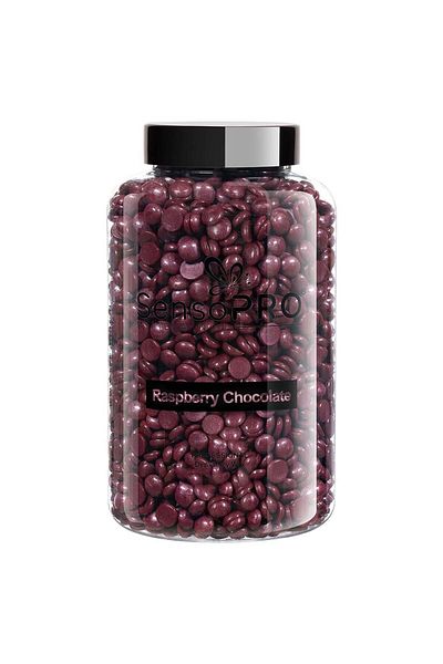 SensoPRO Milano Professional Elastic Hair Removal Wax Raspberry Chocolate, 400g