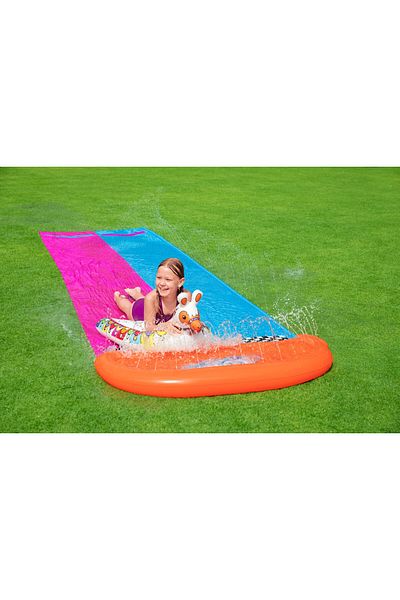 BESTWAY Bestway Inflatable Slide with 2 Llamas and Water Spray 488CM 26-52320