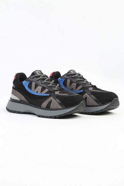 Pierre Cardin Comfort Sole Lace-Up Casual Sports Shoes Sneaker Women Black