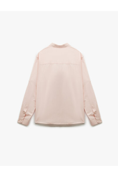 Koton Cotton Regular Fit Classic Collar Long Sleeve Shirt