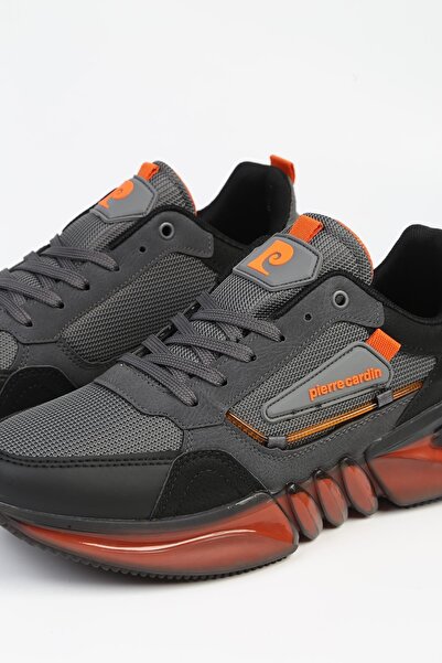 Pierre Cardin İthal Rahar Taban Bağcıklı Günlük Spor Ayakkabı Sneaker Gri
