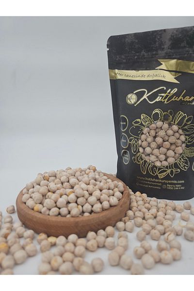 Kutluhan White Leblebee, Crisp Fresh White Leblebee, 250 g