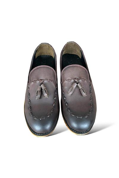 Liger Men's Classic Loafers BROWN