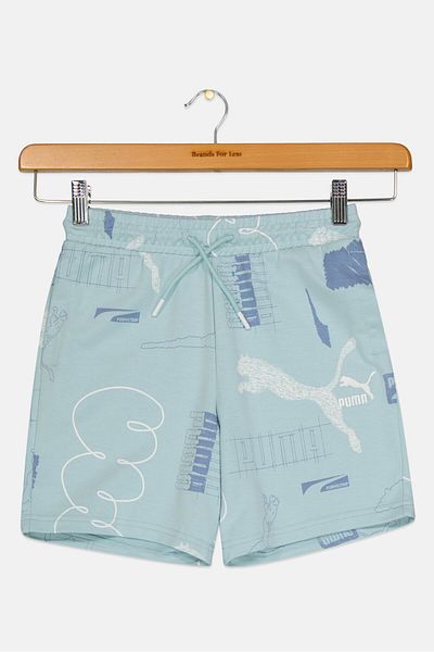 Puma Kids Boy Drawstring Outdoor Shorts, Multicolor