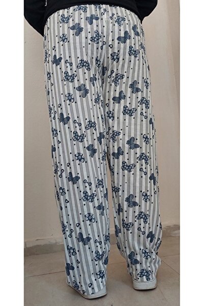 Bahar design Kadın Battal Boy Pamuklu Nefes Alan Kumaş Pijama Altı