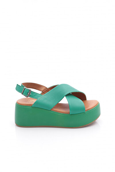 DGN 6003 Women's Cross-Strapped Thick Sole Sandals