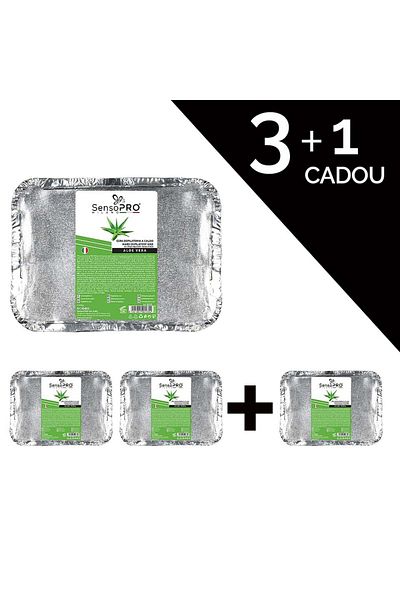 SensoPRO Milano Set 3 1 Free Aloe Vera Traditional Epilation Wax, 500g