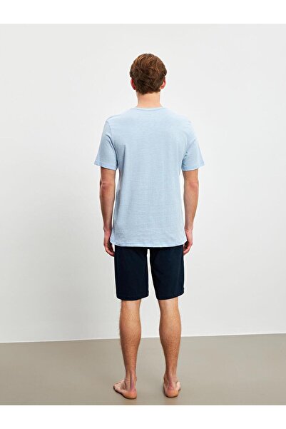 LC Waikiki Set de pijamale pentru bărbați cu pantaloni scurți