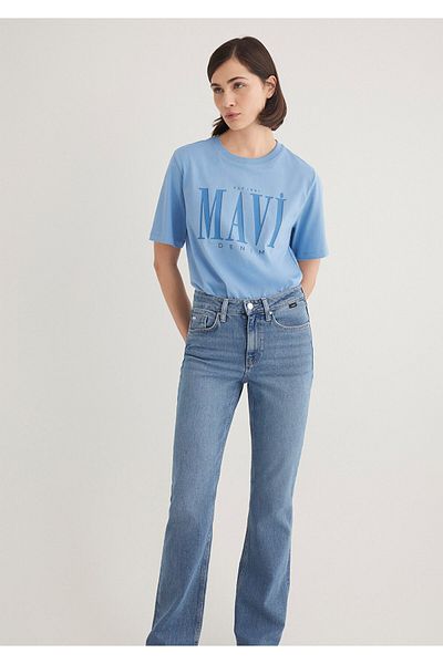 Mavi T-Shirt mit Logo-Print, reguläre Passform 1611990 -70834