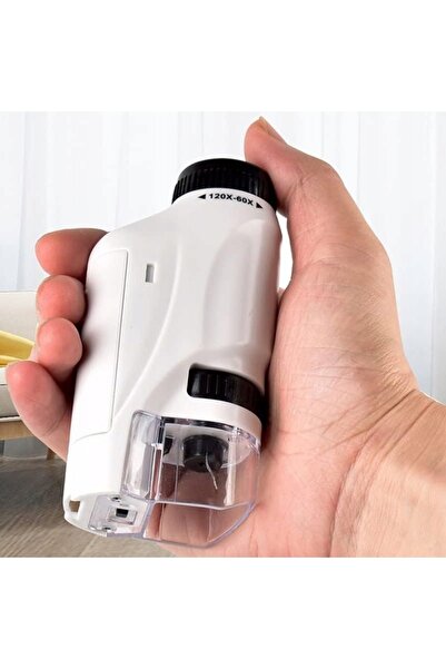 zola Microscop educativ portabil, Zola, marire 60X/120X, focus reglabil, ilum...