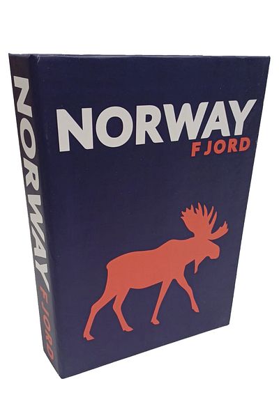 BSEYSTORE 2025-677 Norway Fjord Decorative Book Box