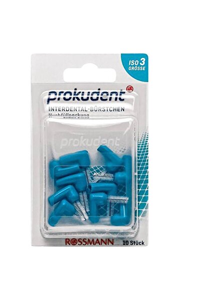 ROSSMANN Prokudent Idental Diş Ara Fırçası Dış Çap: 3 Mm - Tel Çapı: 0.6 Mm . 10 Adet.