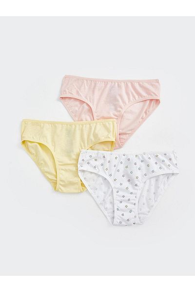LC Waikiki Elastic Waist Girl's Panties 3-Piece (S5)
