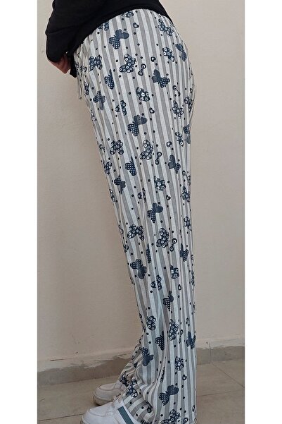 Bahar design Kadın Battal Boy Pamuklu Nefes Alan Kumaş Pijama Altı