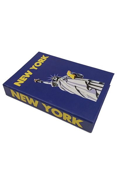 BSEYSTORE 2025-676 New York Decorative Book Box