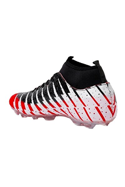 Liger Red and Black Football Cleats - with Socks, Ankle and Throat