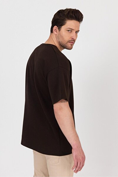 yakamor Ανδρικό μπλουζάκι Doubleface Interlock O oversized