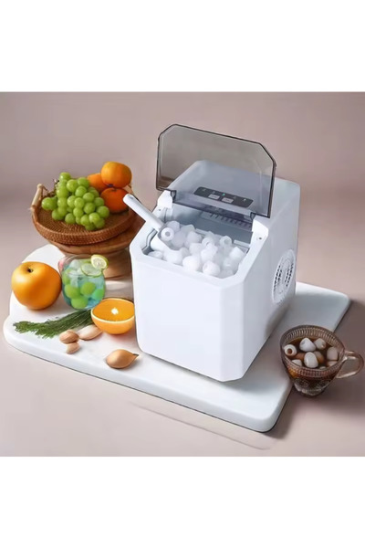 Denx Ice Maker |DX2051 ​​Smart Ice Maker 110W 1.3L Capacity 12kg Ice Production Capacity