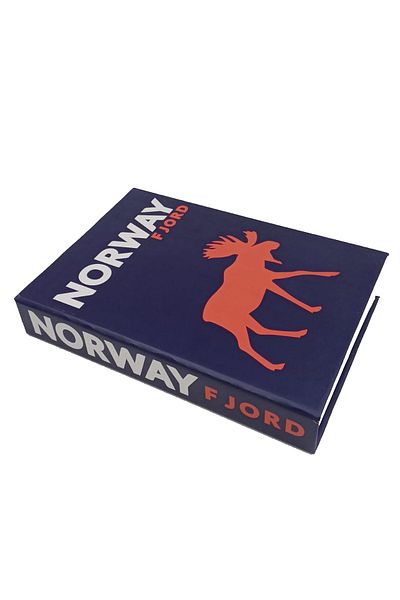 BSEYSTORE 2025-677 Norway Fjord Decorative Book Box