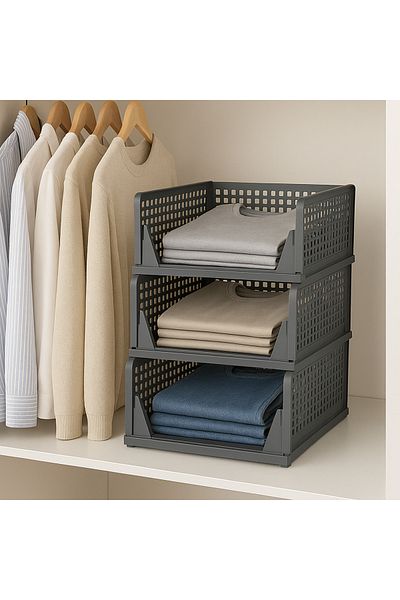 Kavi Entegre Plastik 3-Tier Portable Cabinet Drawer