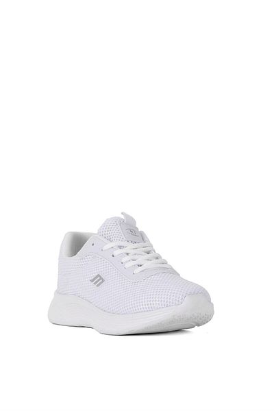 M.P. Casual Knitted Lace-Up Sneakers White Sneaker