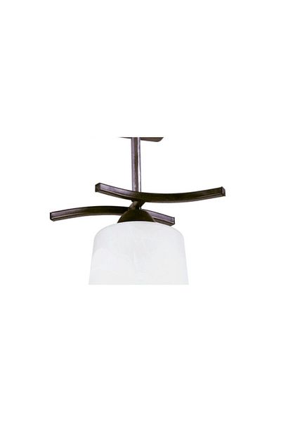 Erstee Erste Osaka Alb cu Wenge 1xE27