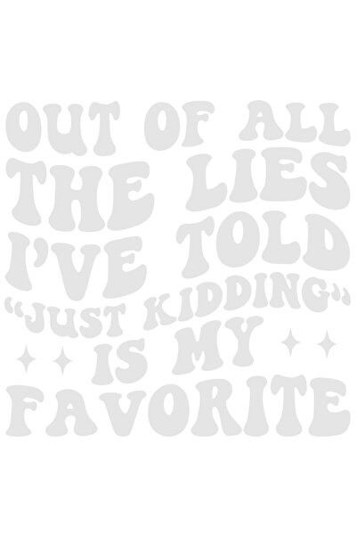 StoryGift Romania Sticker Autocolant 70CM Exterior cu mesaj comic care expune structura "Doar glumesc" ca fiind