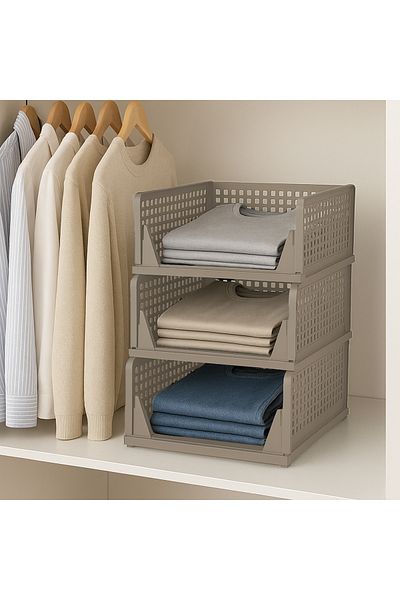 Kavi Entegre Plastik 3-Tier Portable Cabinet Drawer