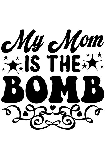 StoryGift Romania Sticker Eticheta 40CM Exterior pentru mamele iubite cu mesa...