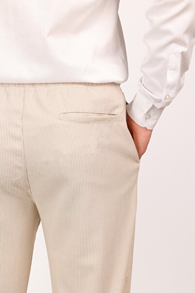 EXPIER Ανδρικό παντελόνι με κανονική εφαρμογή, κανονικής κοπής, ελαστικό, ίσιο πόδι, τύπου Chino Jogger