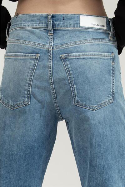 Replay Kiley High Waist Tapered Leg Kadın Jean Pantolonwa434000519345a