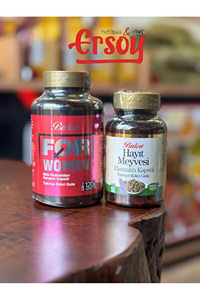 Balen Kadınlar İçin Bitkisel Destek: Balen For Women + Hayıt Ekstraktı Kapsül...
