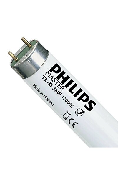 Philips 36W 3600 Lmn 12000K G13 T8 Floresan Ampul