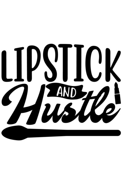 StoryGift Romania Sticker Eticheta 40CM Exterior cu textul "Lipstick and hust...