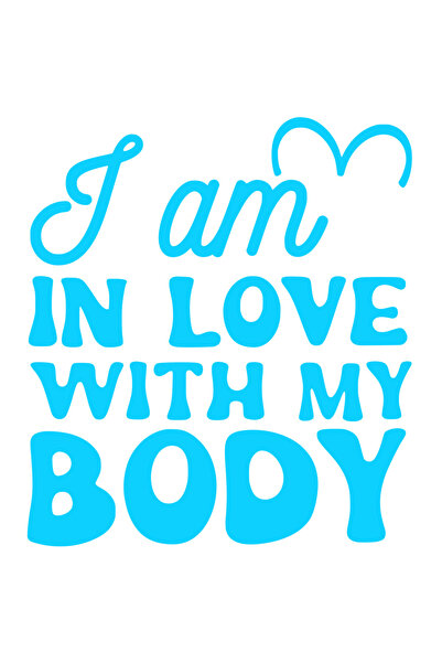 StoryGift Romania Sticker Adeziv 90CM Exterior cu mesajul "I am in love with ...