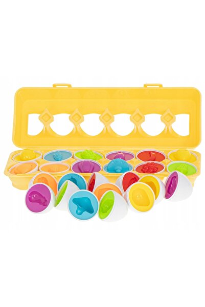 zola Jucarie interactiva bebelusi, potrivire oua cu fructe si legume, Montess...
