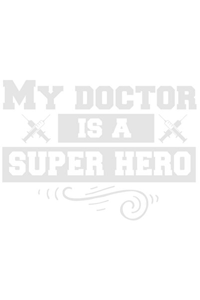 StoryGift Romania Sticker Eticheta 40CM Exterior pentru doctorii apreciati care sunt ca niste supereroi , Vinyl