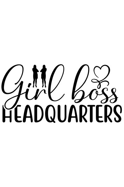 StoryGift Romania Sticker Eticheta 40CM Exterior cu textul in engleza "Girl b...