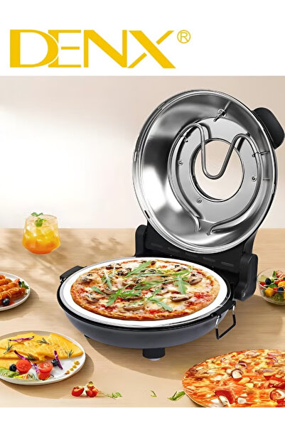 Denx Electric Arabic Bread and Pizza Maker – 40cm, 2200W