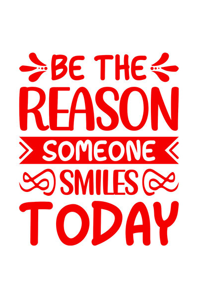 StoryGift Romania Sticker Adeziv 90CM Exterior cu mesajul "Fii motivul pentru...