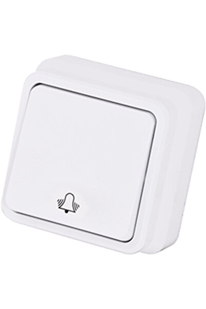 Ledarmy IP44 Sıva Üstü Zil Anahtarı Suya Dayanıklı Nemli Ortamlar İçin Komütatör