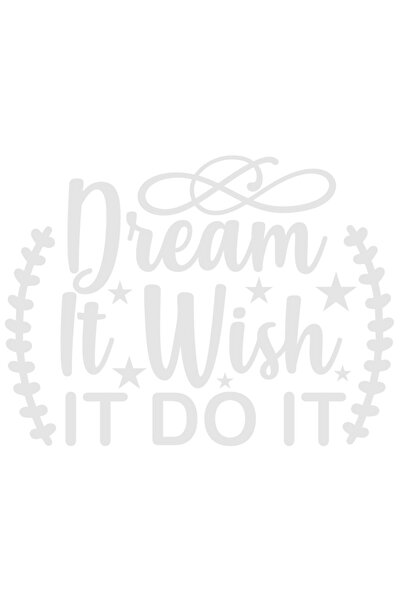 StoryGift Romania Sticker Autocolant 30CM Exterior cu mesaj motivational "Dre...