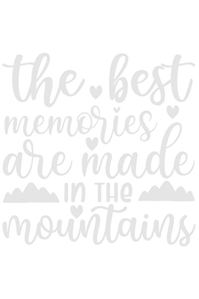 StoryGift Romania Sticker Exterior Cu Mesaj Din Care Reiese Ca Cele Mai Bune Amintiri Sunt "facute" In Munti