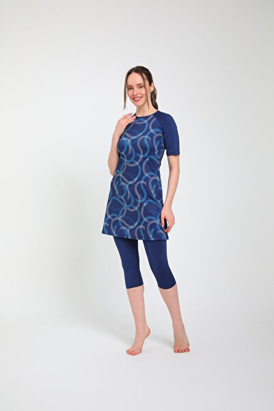 Chelly Μαγιό Hijab με κοντό μανίκι