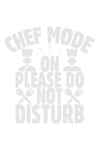 StoryGift Romania Sticker Eticheta 40CM Exterior pentru cei care adora sa gateasca - "Modul bucatar activat, nu